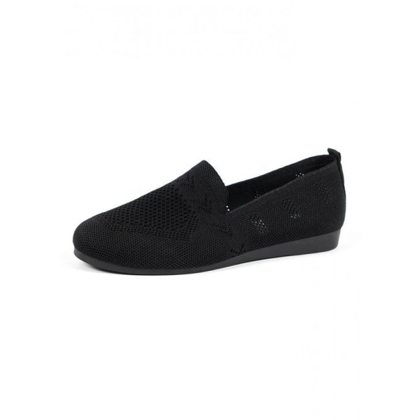 Women's Breathable Mesh Fabric Flat Shoes - Image 35