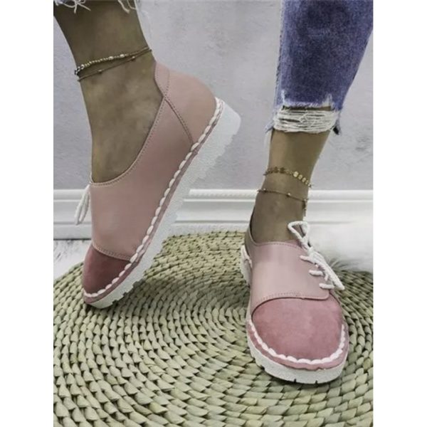Women's Casual Vintage Round Toe Flats All Season Shoes - Image 19