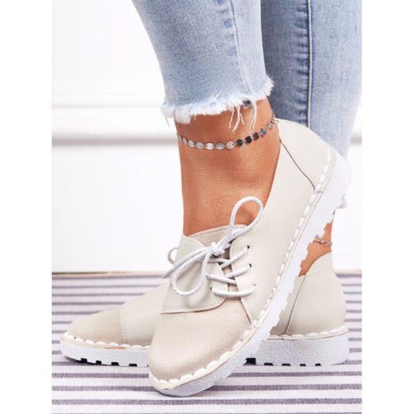 Women's Casual Vintage Round Toe Flats All Season Shoes - Image 26