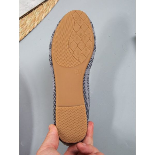 Casual Plain Slip On Flat Heel Ballet - Image 3