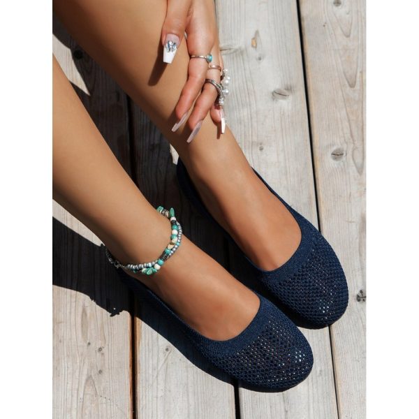 Breathable Hollow out Mesh Fabric Casual Shallow Shoes - Image 16