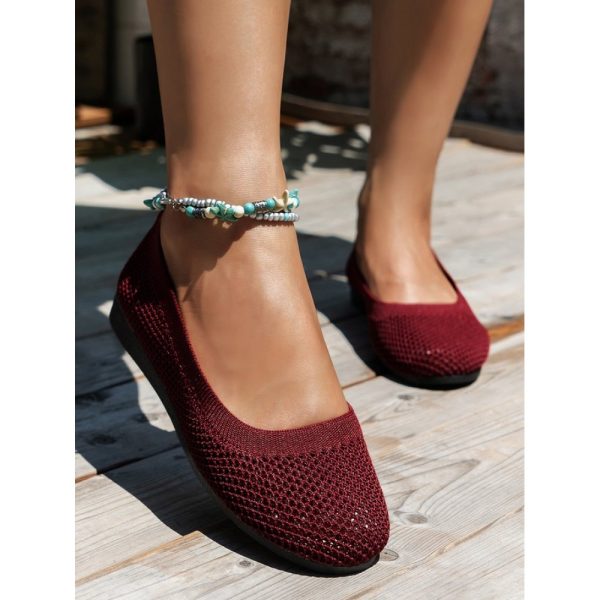Breathable Hollow out Mesh Fabric Casual Shallow Shoes - Image 21