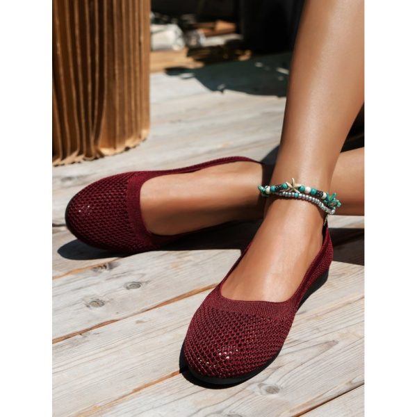 Breathable Hollow out Mesh Fabric Casual Shallow Shoes - Image 22