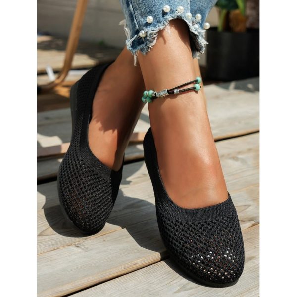 Breathable Hollow out Mesh Fabric Casual Shallow Shoes - Image 26