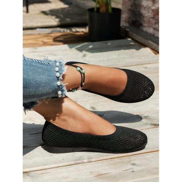 Breathable Hollow out Mesh Fabric Casual Shallow Shoes - Image 28