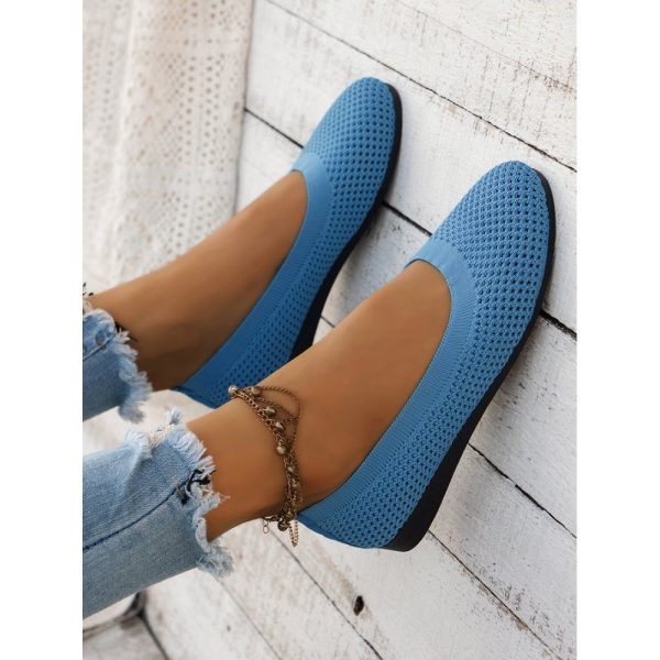 Breathable Hollow out Mesh Fabric Casual Shallow Shoes - Image 4