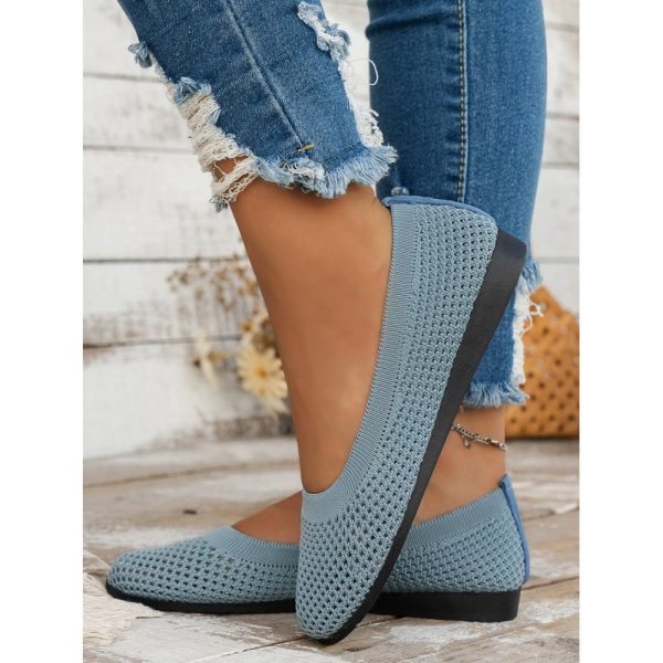 Breathable Hollow out Mesh Fabric Casual Shallow Shoes - Image 32