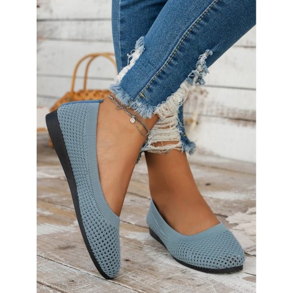 Breathable Hollow out Mesh Fabric Casual Shallow Shoes - Image 33