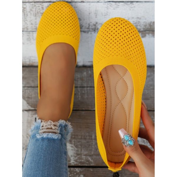 Breathable Hollow out Mesh Fabric Casual Shallow Shoes - Image 36
