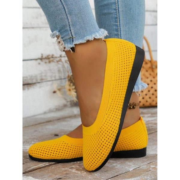 Breathable Hollow out Mesh Fabric Casual Shallow Shoes - Image 37