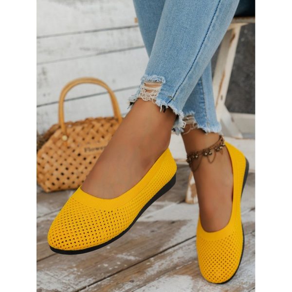 Breathable Hollow out Mesh Fabric Casual Shallow Shoes - Image 38