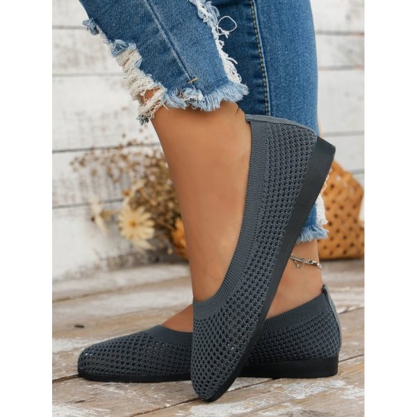 Breathable Hollow out Mesh Fabric Casual Shallow Shoes - Image 42