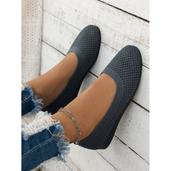 Breathable Hollow out Mesh Fabric Casual Shallow Shoes - Image 44