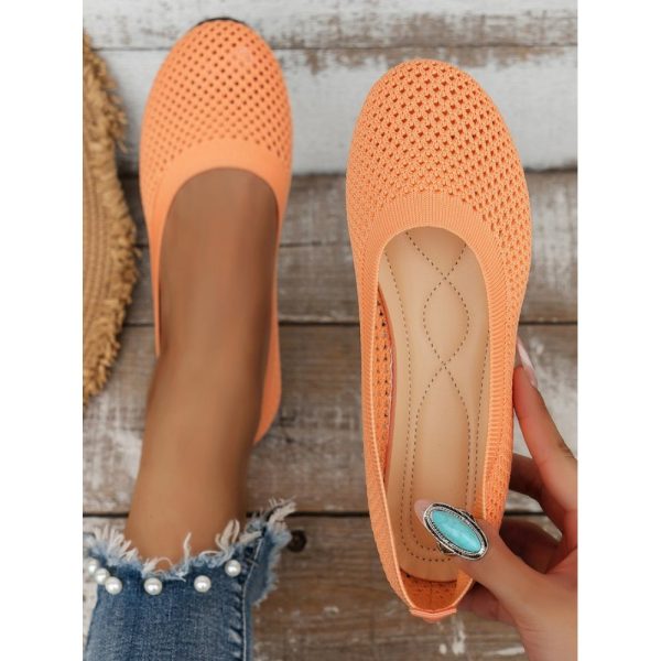 Breathable Hollow out Mesh Fabric Casual Shallow Shoes - Image 47
