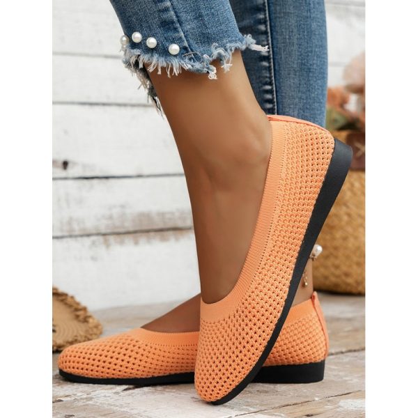 Breathable Hollow out Mesh Fabric Casual Shallow Shoes - Image 48
