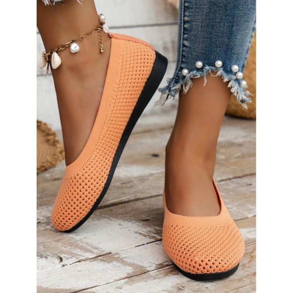 Breathable Hollow out Mesh Fabric Casual Shallow Shoes - Image 49