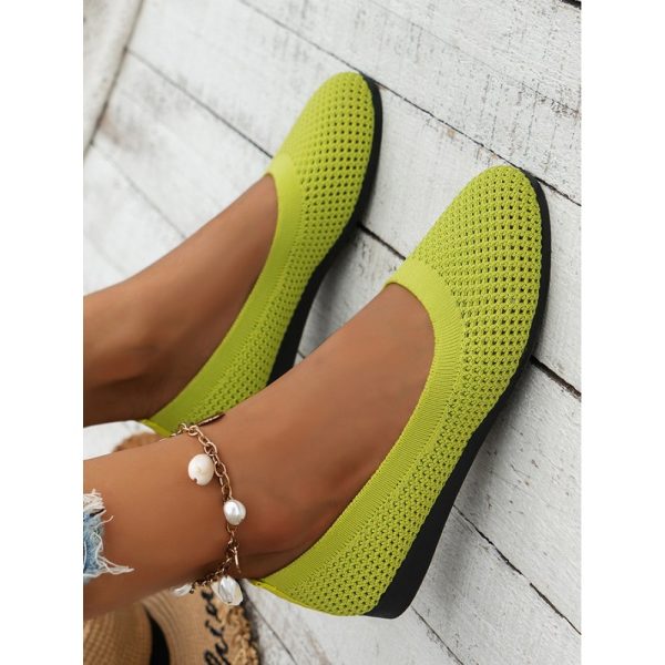 Breathable Hollow out Mesh Fabric Casual Shallow Shoes - Image 56
