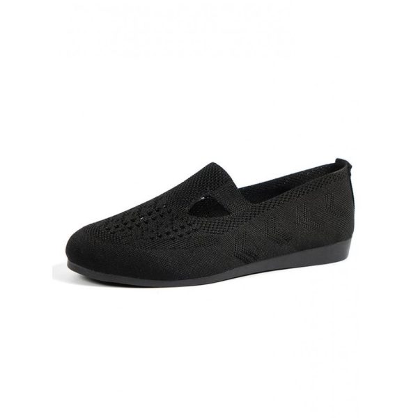 Solid Color Flyknit Flats - Image 23