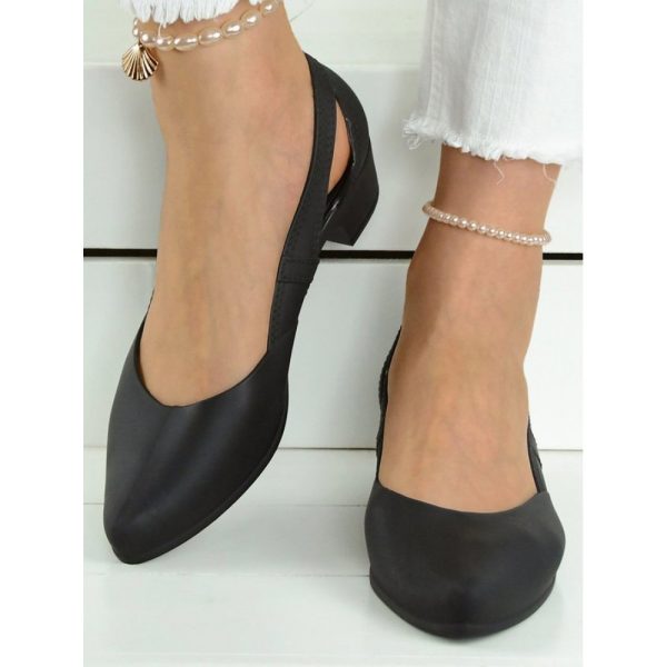 Waterproof Hollow Out Block Heel Beach Shoes - Image 25