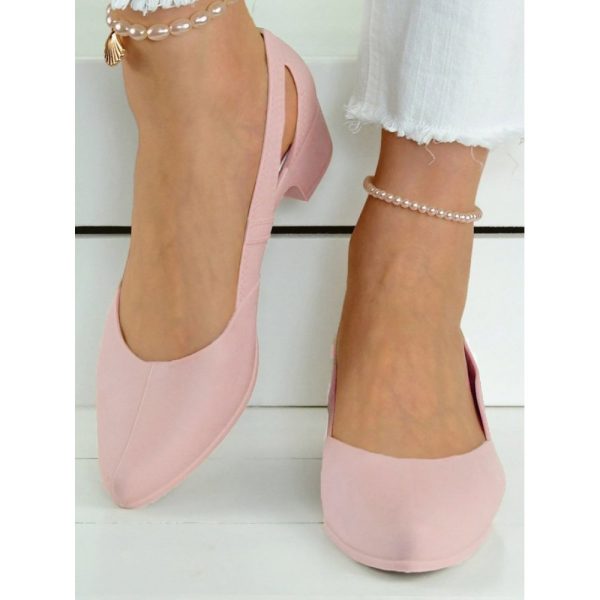 Waterproof Hollow Out Block Heel Beach Shoes - Image 39