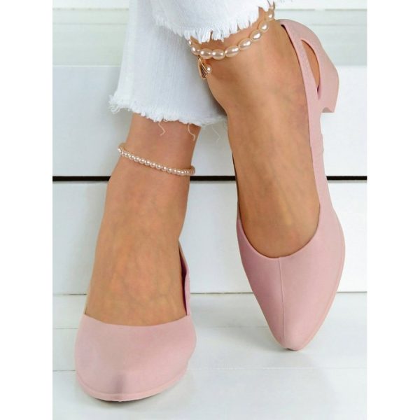 Waterproof Hollow Out Block Heel Beach Shoes - Image 40