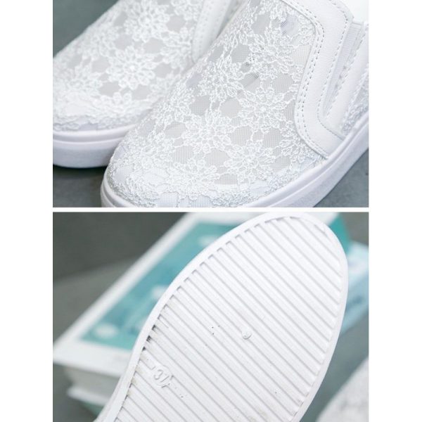 Flower Embroidery Detail Hidden Heeled Shoes - Image 28