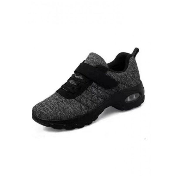 Sports Plain Wearable Hook And Loop Block Heel Outdoor Sneakers Embroidery - Image 5