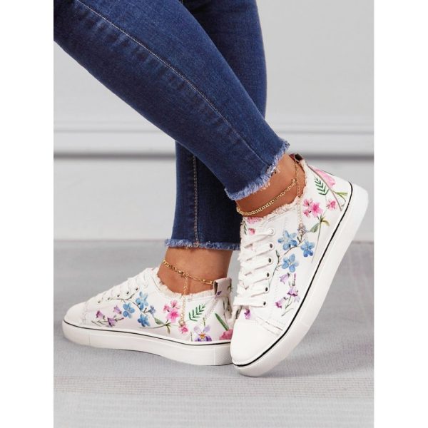 Fashion Floral Ultralight Breathable Sports Canvas Shoes - Image 14