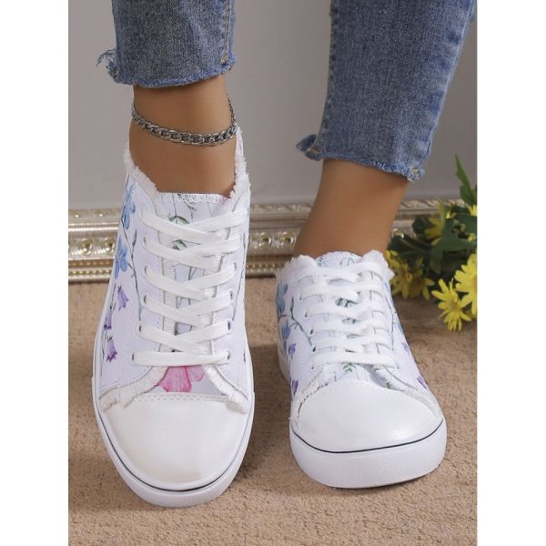 Fashion Floral Ultralight Breathable Sports Canvas Shoes - Image 17