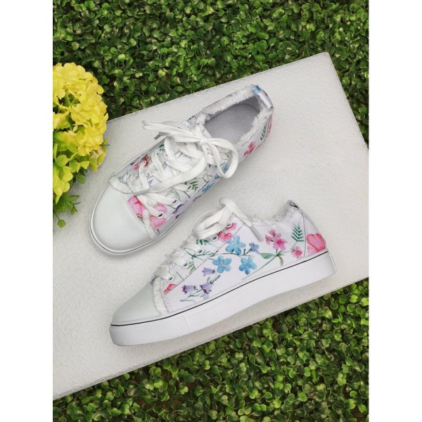 Fashion Floral Ultralight Breathable Sports Canvas Shoes - Image 4