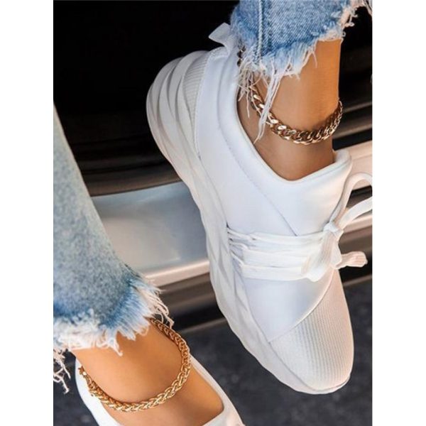 All Season Casual Daily Flat Heel Sneakers - Image 3