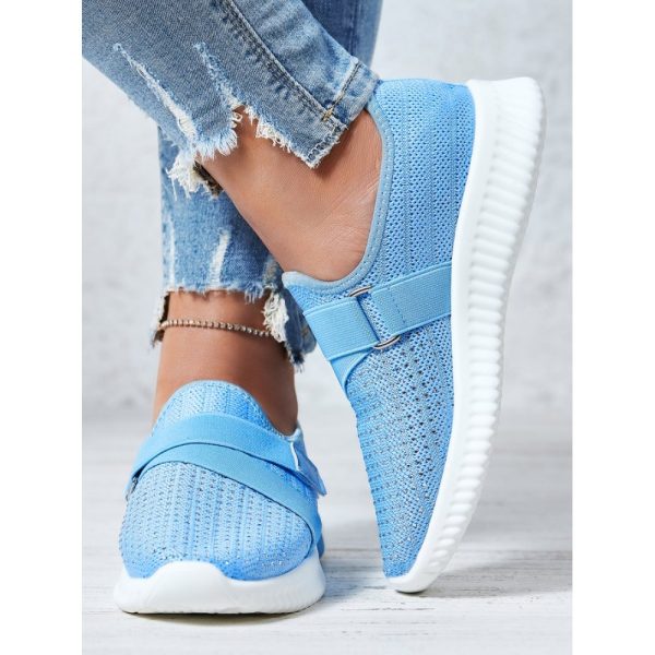 Rhinestone Flyknit Breathable Upper Sneakers - Image 3