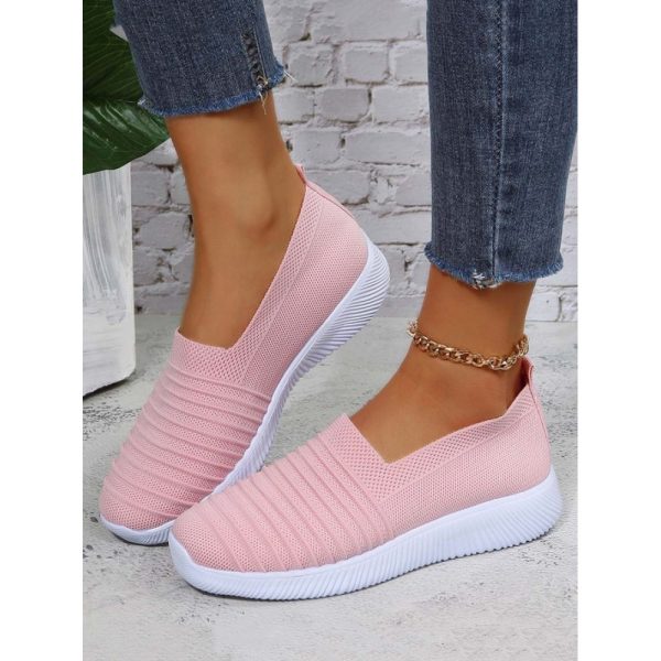 Breathable Slip On Sports Sneakers - Image 14