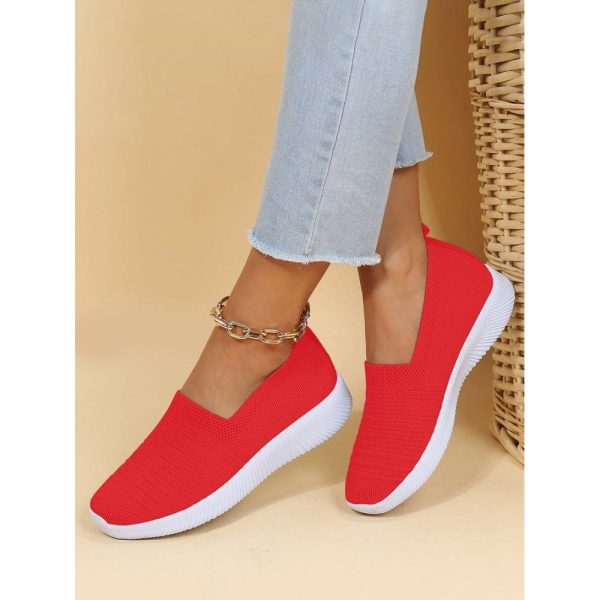 Breathable Slip On Sports Sneakers - Image 19