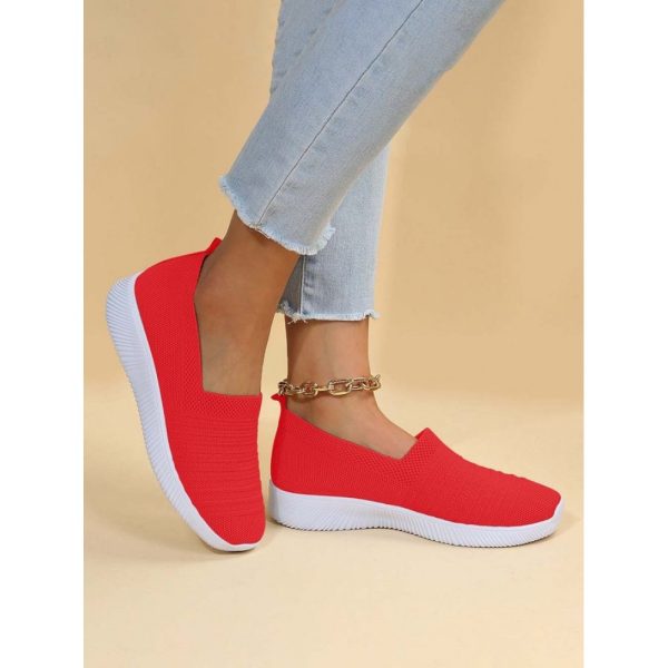 Breathable Slip On Sports Sneakers - Image 20