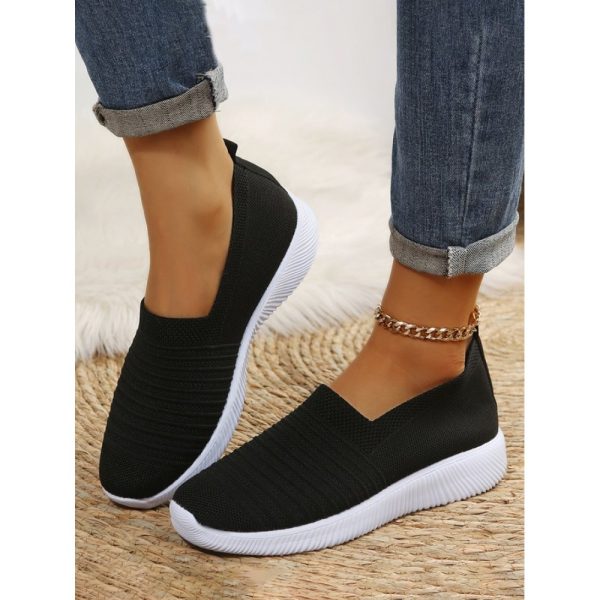Breathable Slip On Sports Sneakers - Image 25