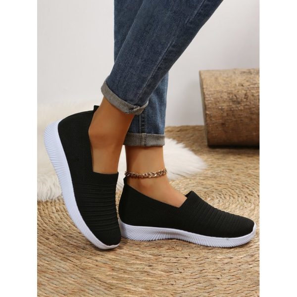 Breathable Slip On Sports Sneakers - Image 26