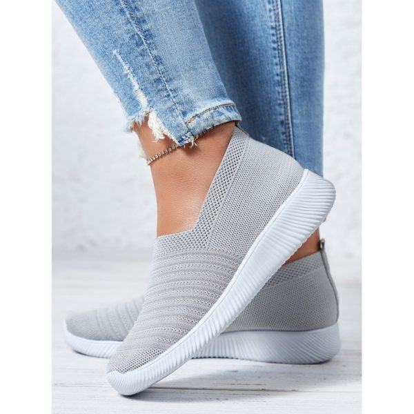 Breathable Slip On Sports Sneakers - Image 4