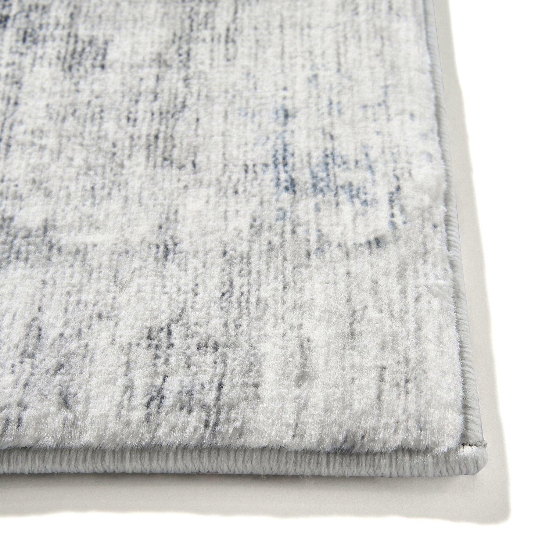 Rich Fur Print Rug Grunge M Grey