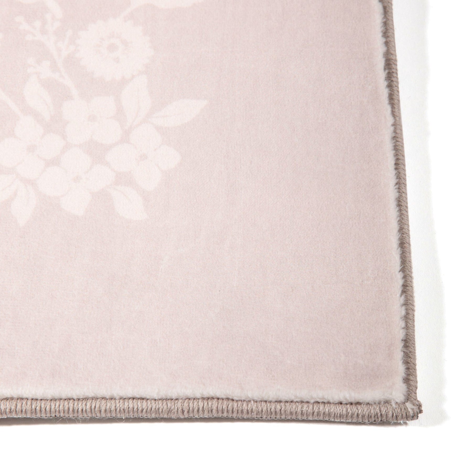 Design Print Rug Frame Flower M 2000×1400 Pink