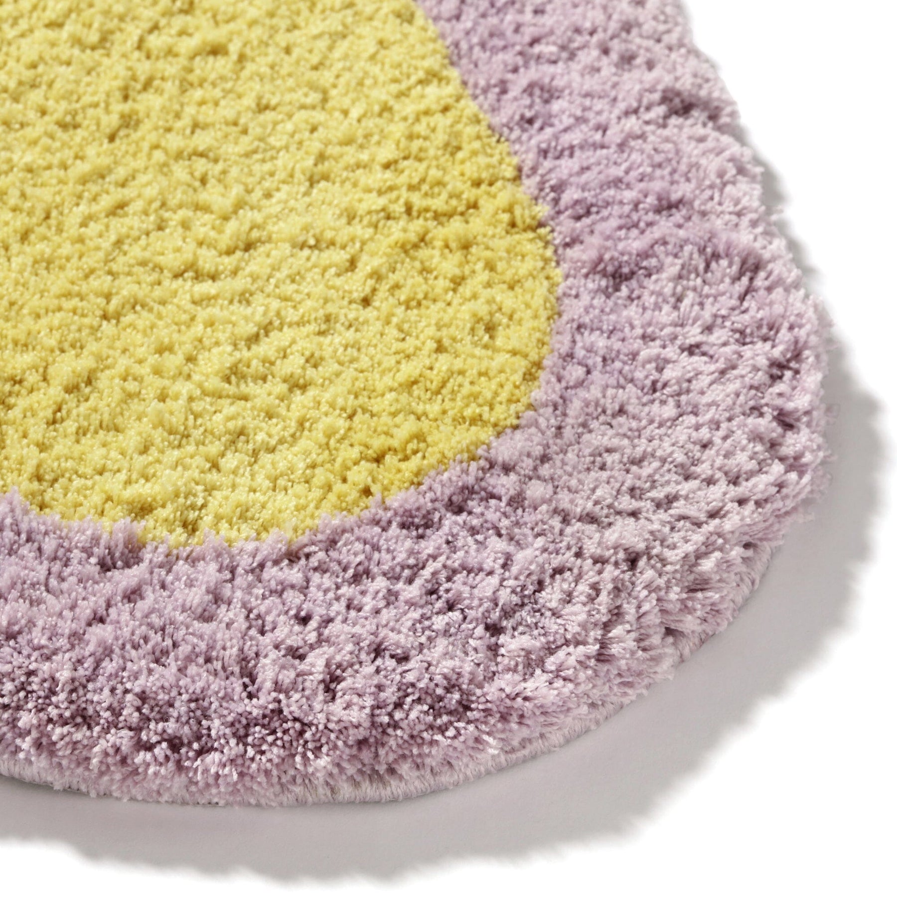 Wave Frame Rug M 2000 X 1400 Yellow X Purple