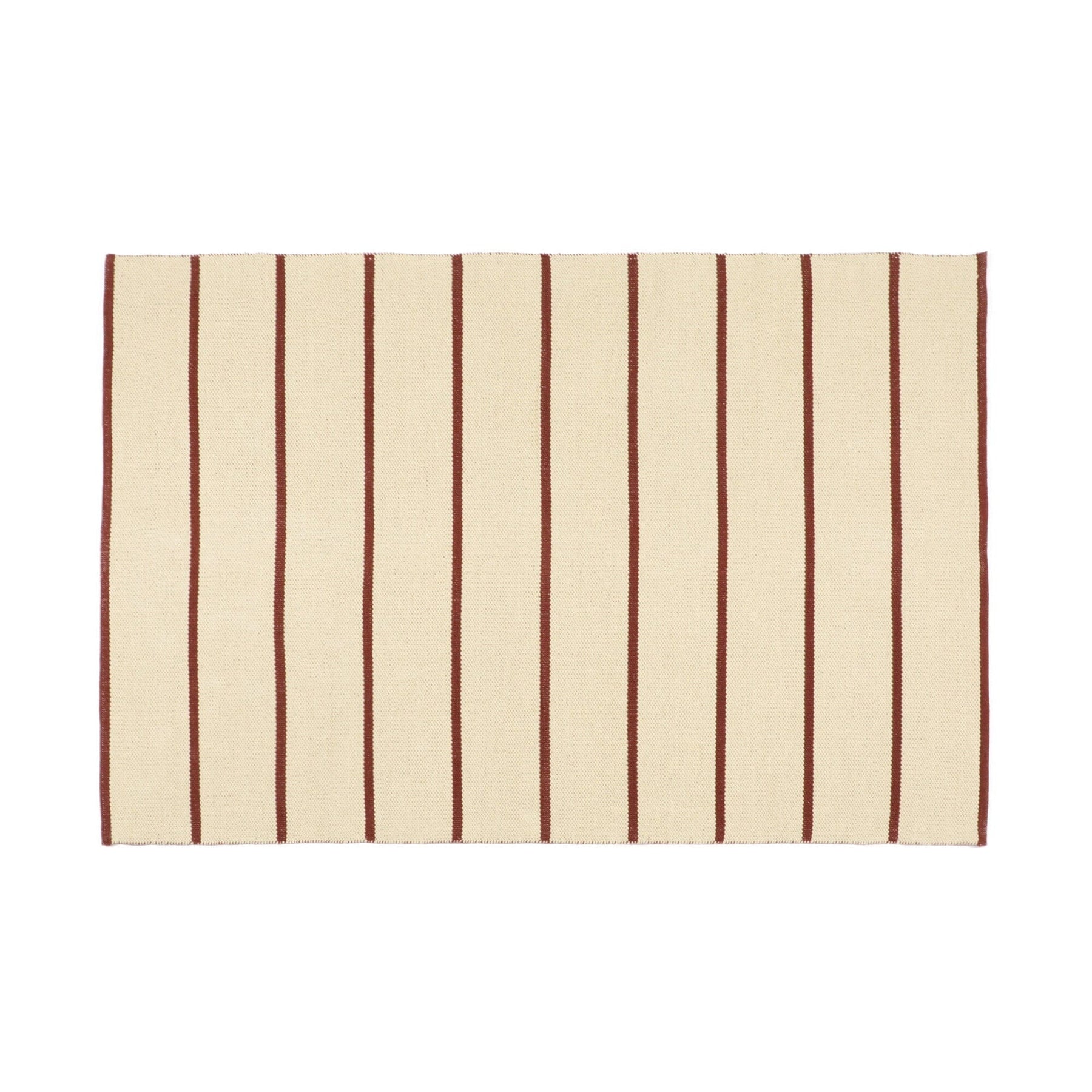Striped Cotton Rug Medium 2000 X 1400 Yellow X Brown