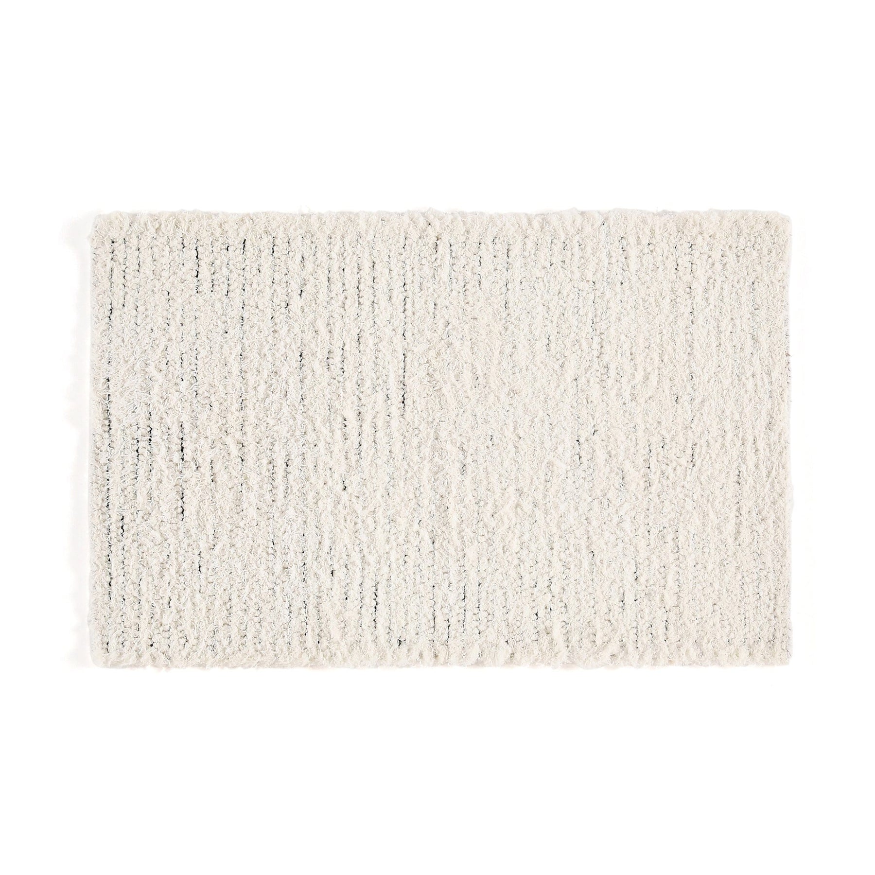 Shaggy Cotton Mat 800 X 500 White